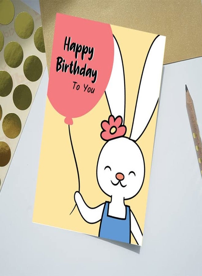Festiko®Greeting Card for Birthday - Birthday Cards - Happy Birthday Card for Girls,Best Friend, Daughter, Boyfriend,Husband,Wife, Boys -Birthday Cards with Envelopes for Birthday Gifts - Image 5